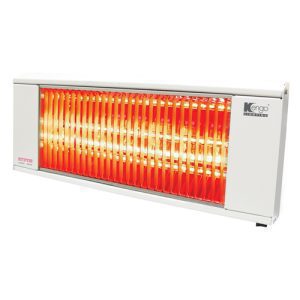 Instant Heat - Indoor Infrared Heater 1000W - With Switch - White
