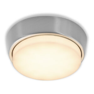 LED GX53橱柜灯 - 表面安装 - 2W - 砂镍色金属壳体 - 3000K（暖白）