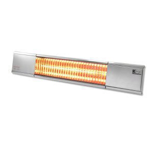 Instant Heat - IP65 Outdoor Infrared Heater 2000W - Stainless Steel